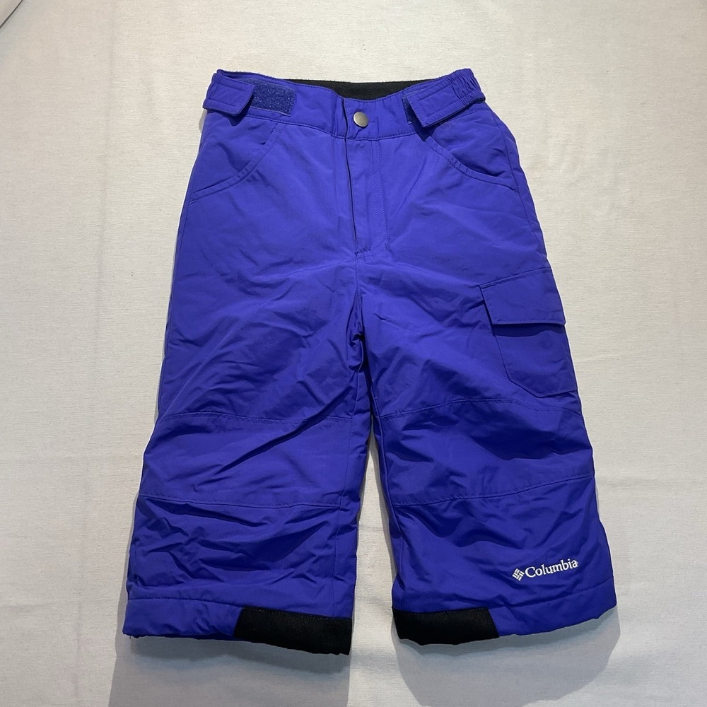 Columbia Omni Shield Navy Blue Kids Snow Pants 2T Adjustment Winter